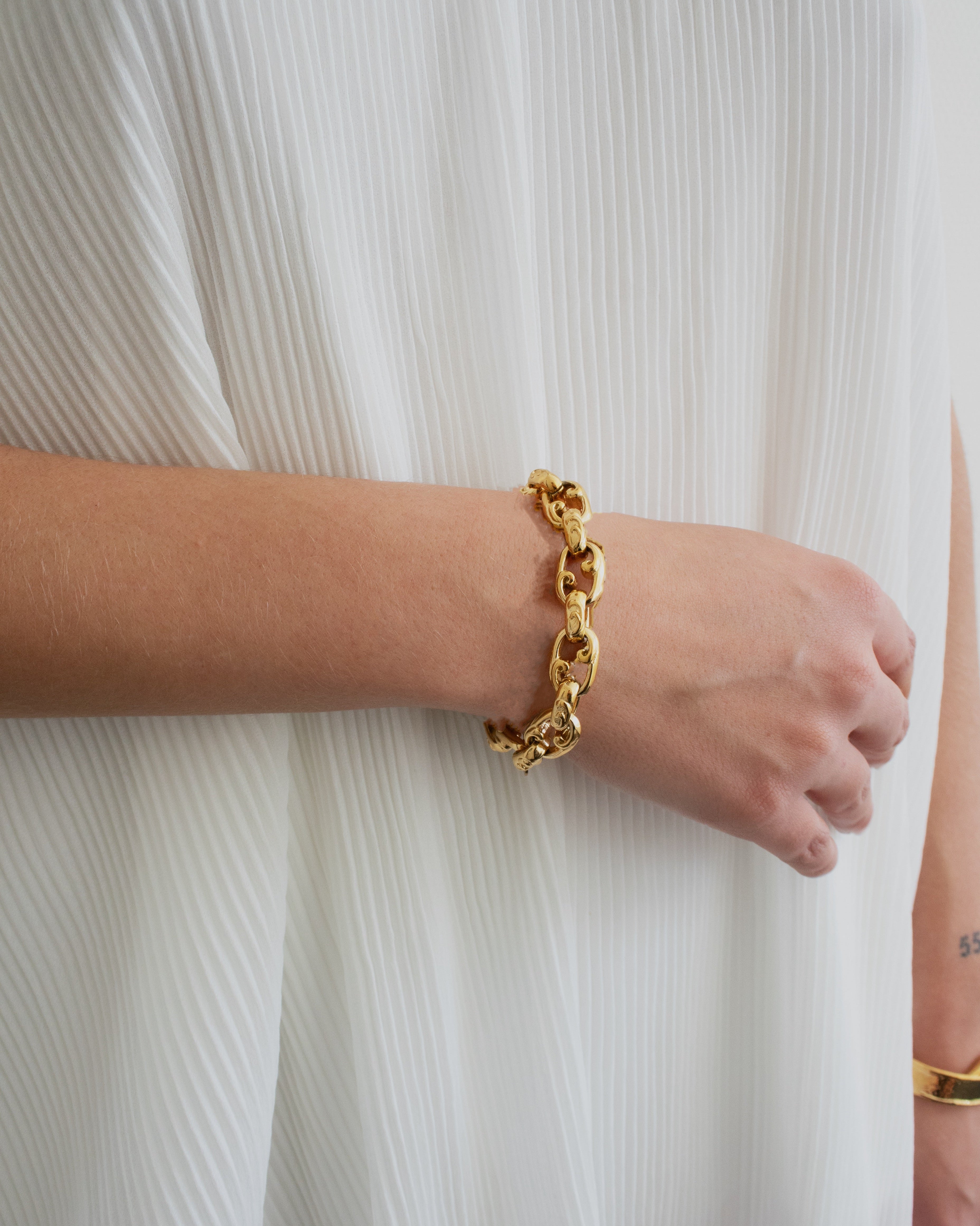 Gold bracelets