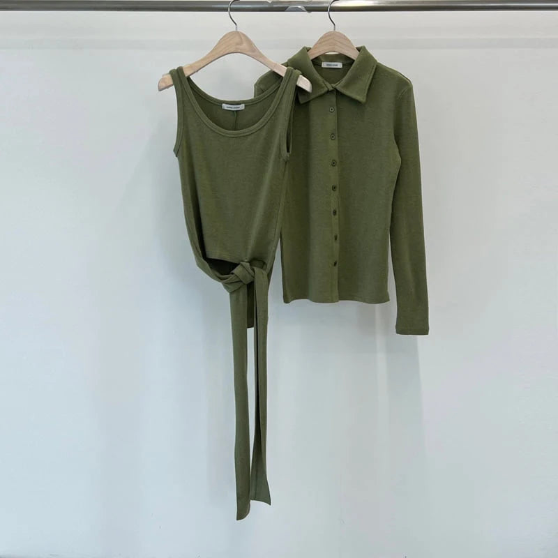 Wool layered set