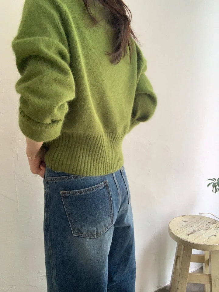 Wide dad jeans