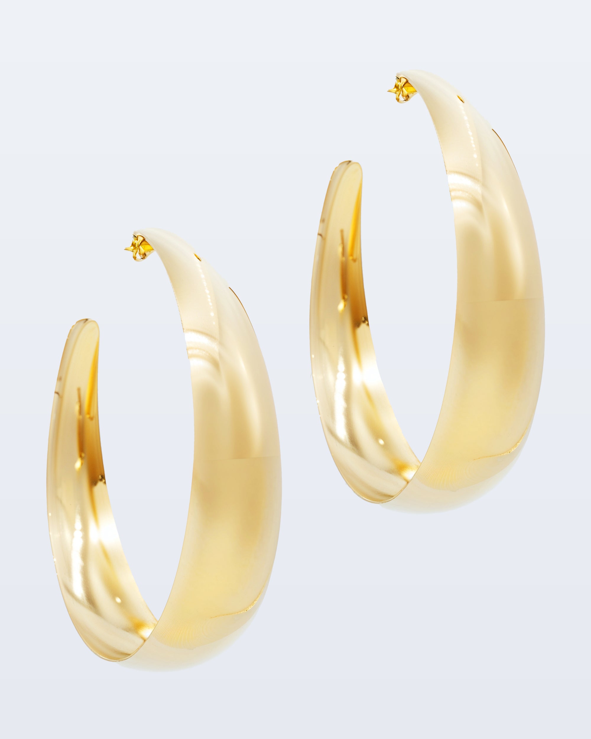 Big hoop earrings