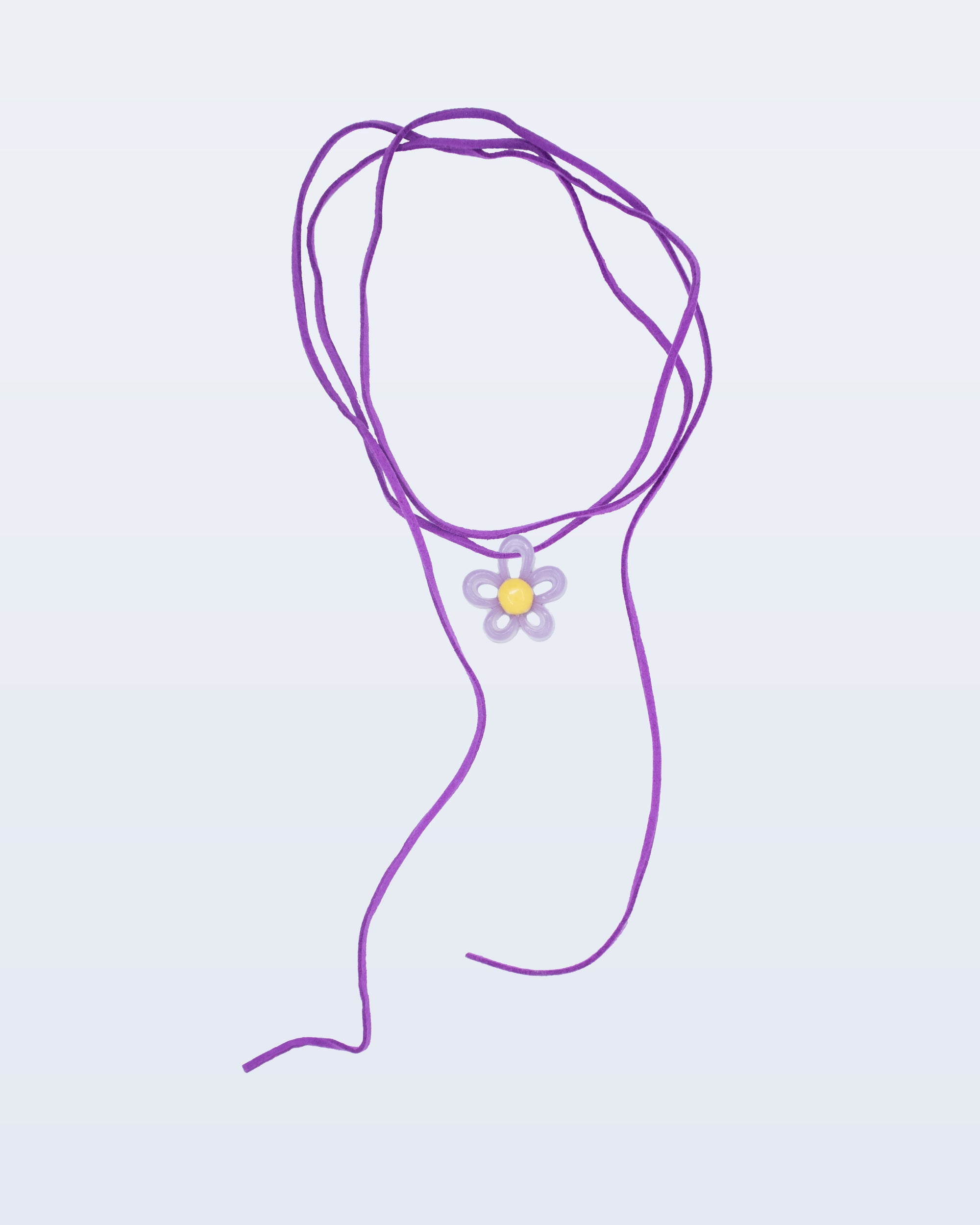 Bloom rope necklace