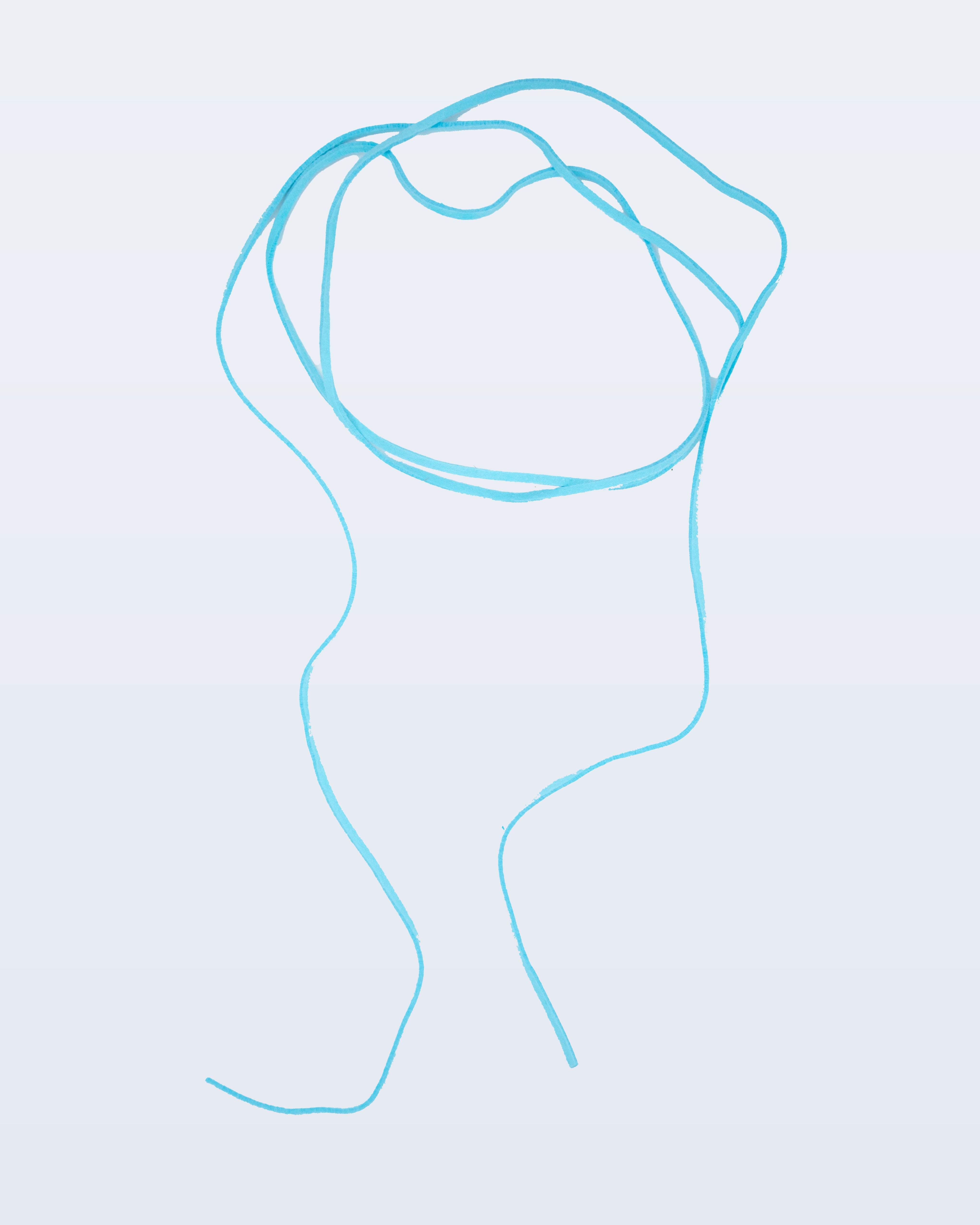 Ornica charm rope necklace