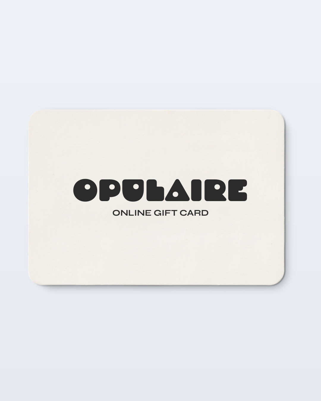 Opulaire e-cadeaubon