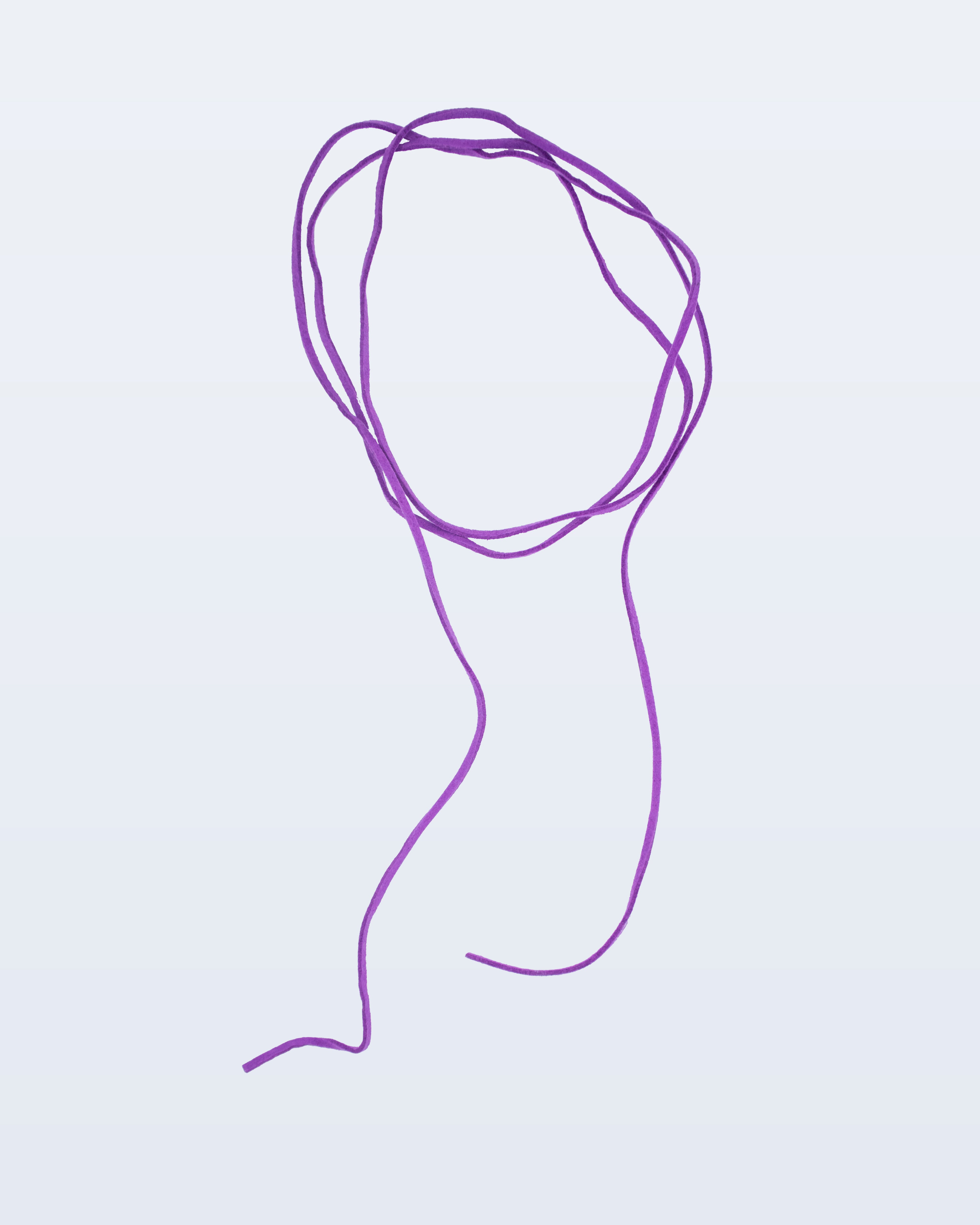 Ornica charm rope necklace