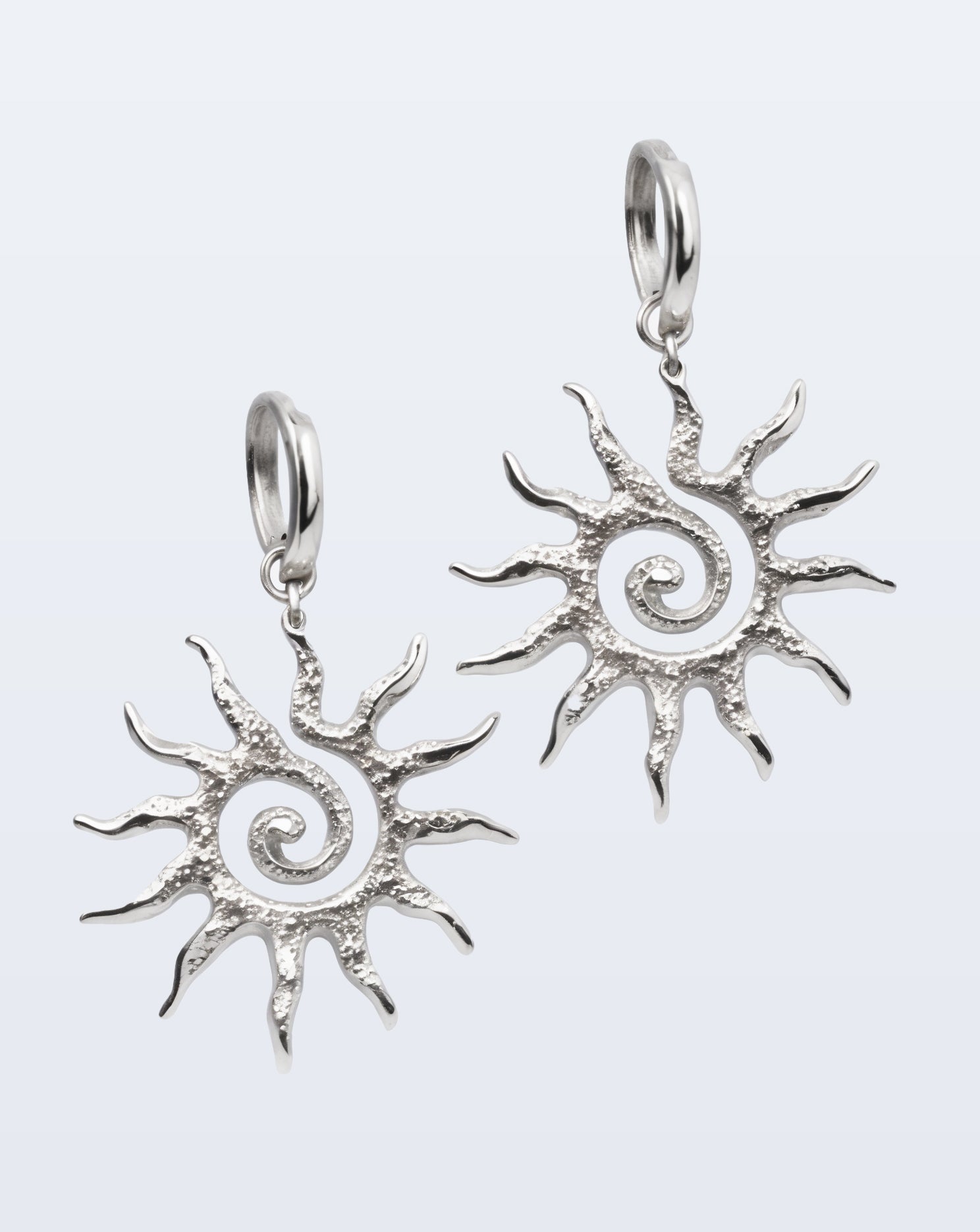 Boucles d'oreilles tourbillonnantes