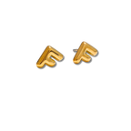 Letter earrings - Opulaire