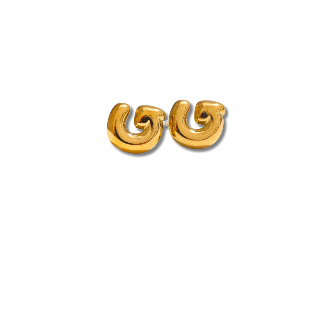 Boucles d'oreilles lettres