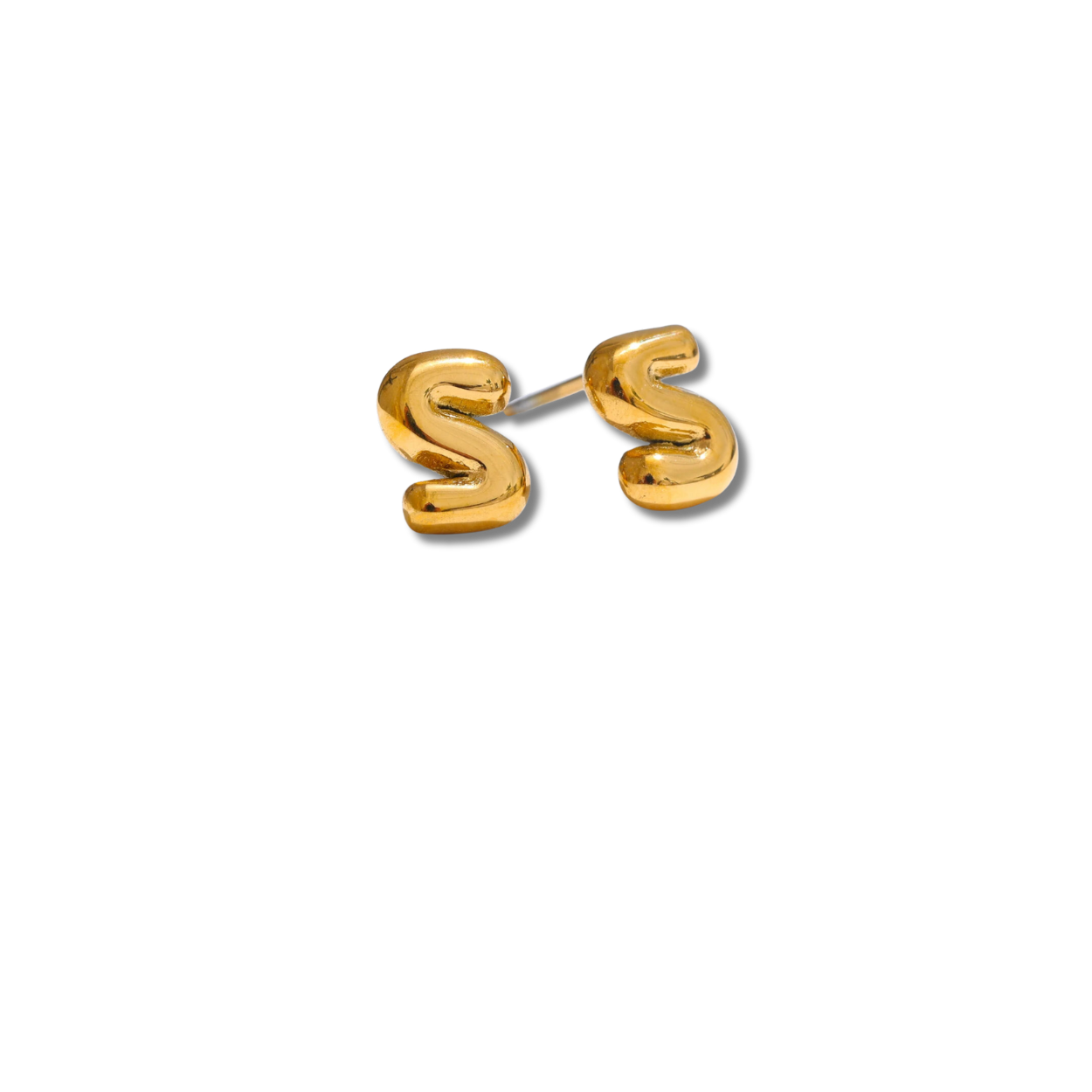 Boucles d'oreilles lettres