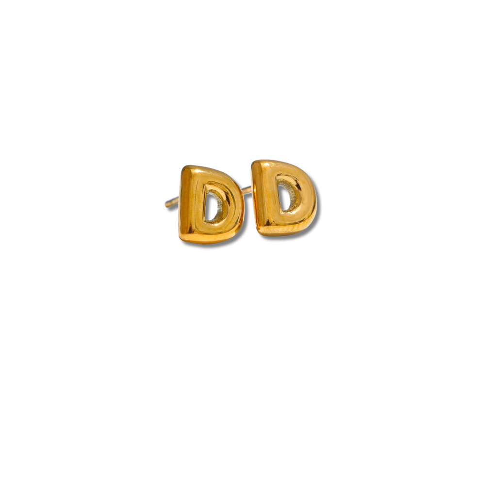 Boucles d'oreilles lettres