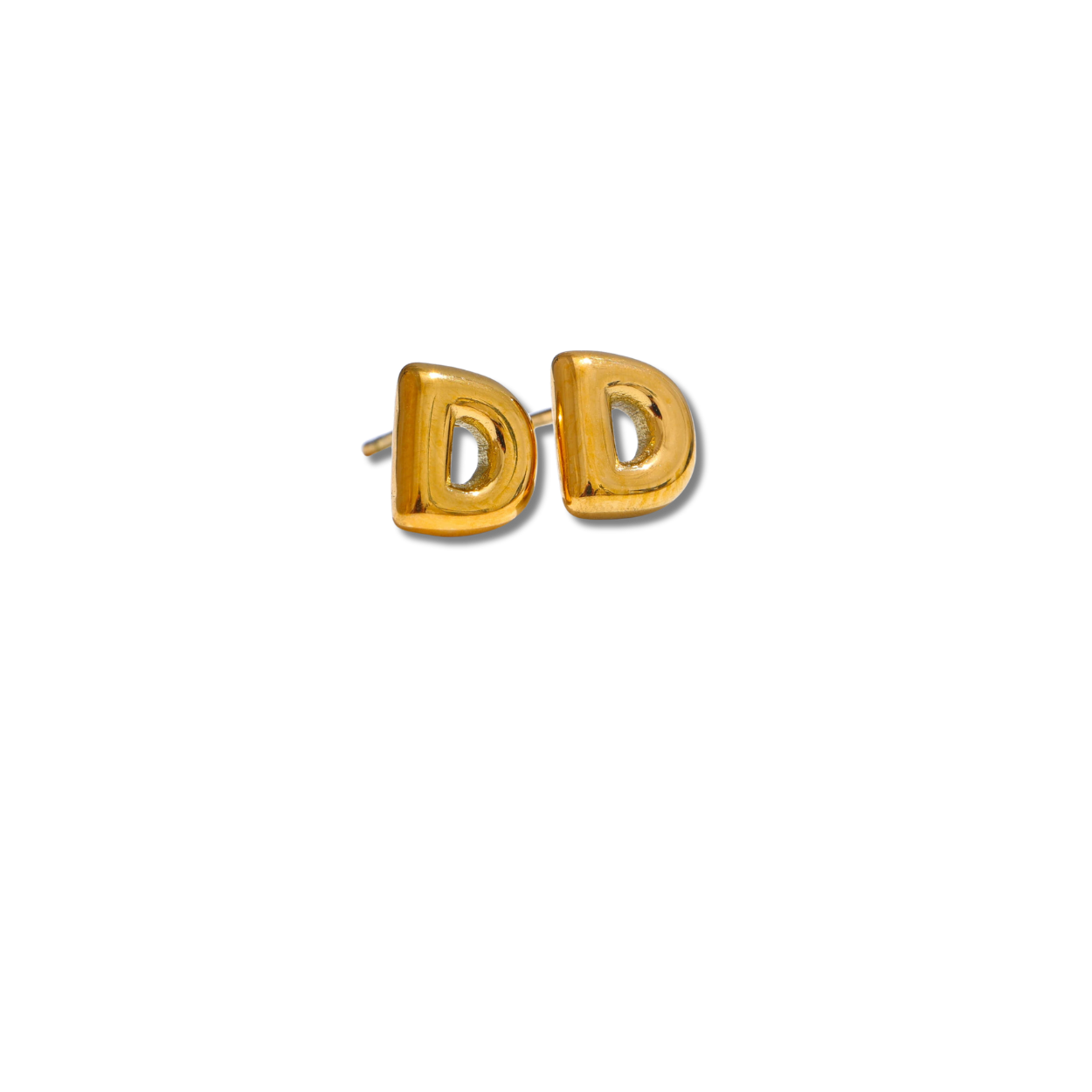 Boucles d'oreilles lettres