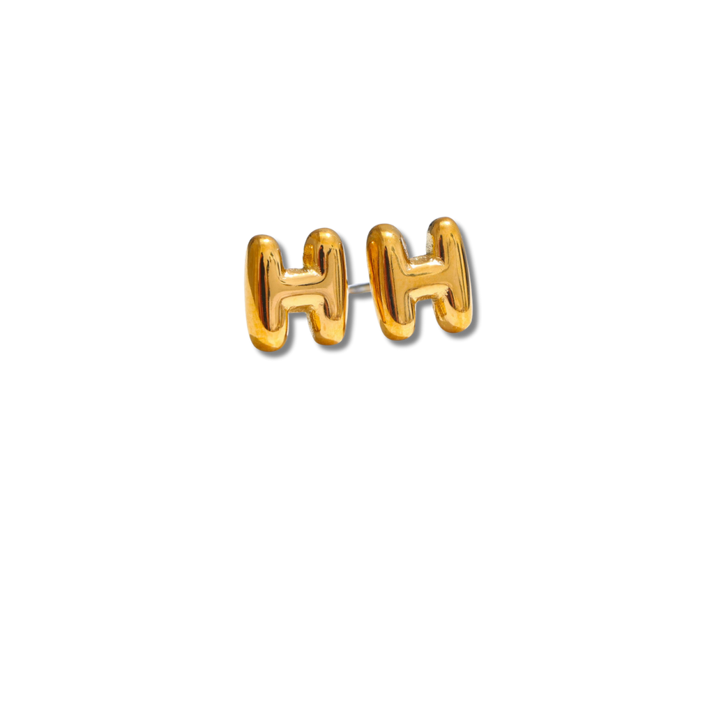 Boucles d'oreilles lettres