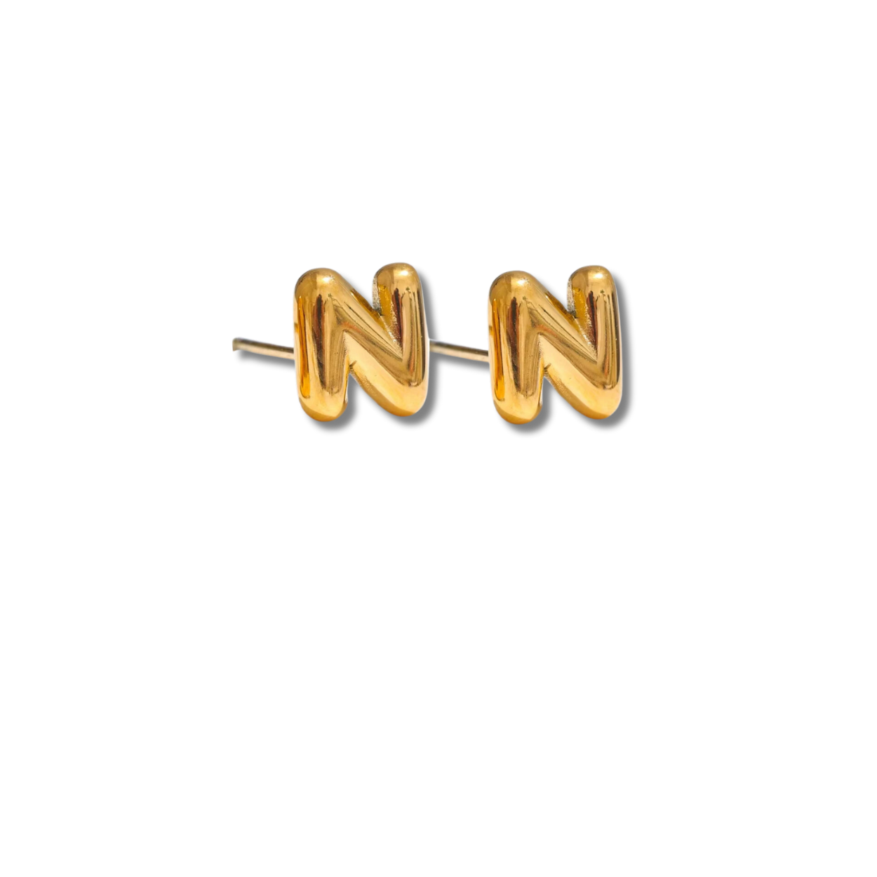 Boucles d'oreilles lettres