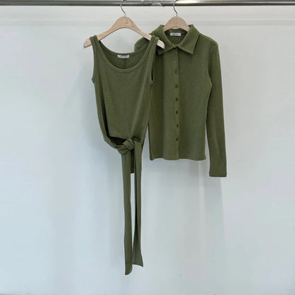 Wool layered set