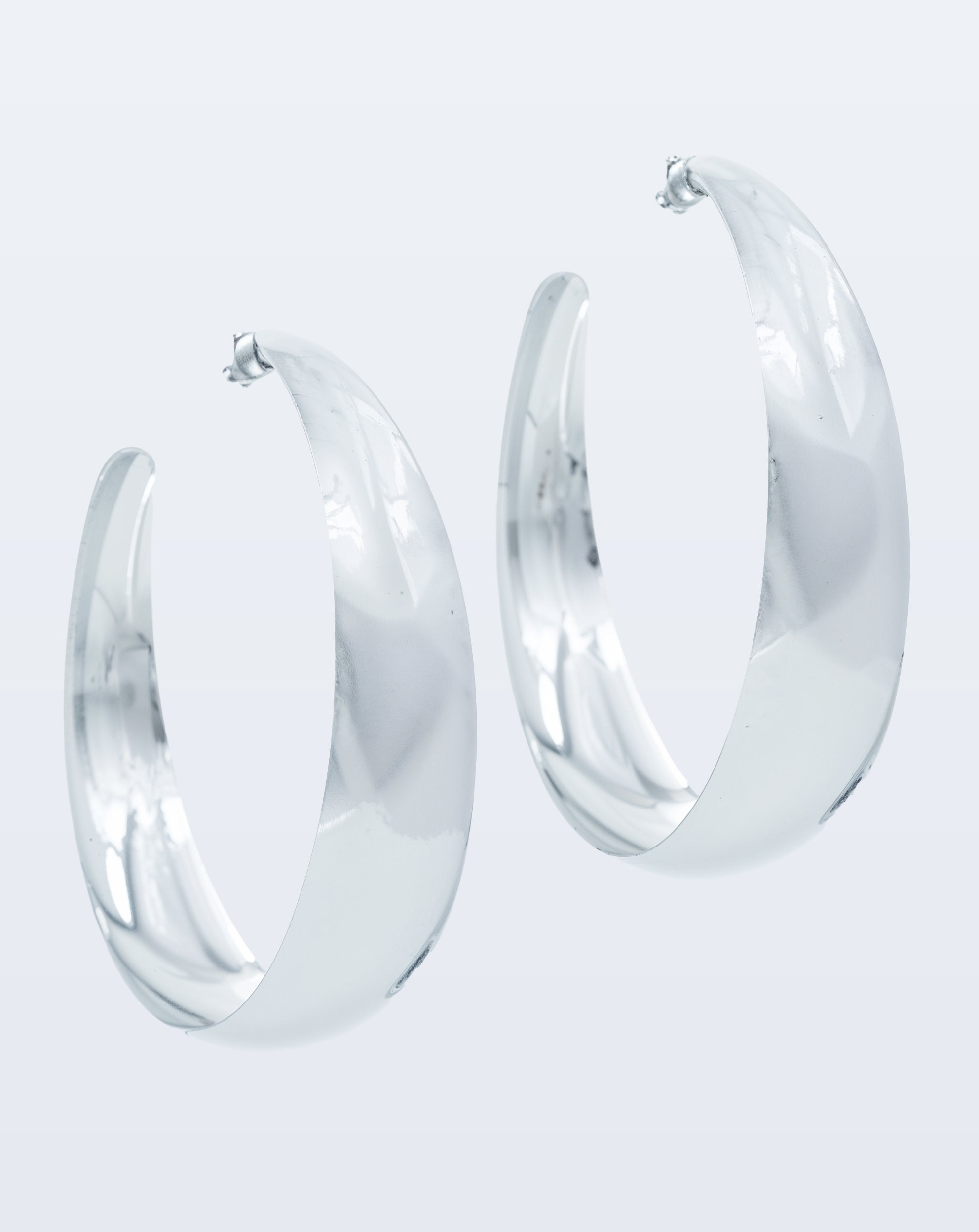 Big hoop earrings