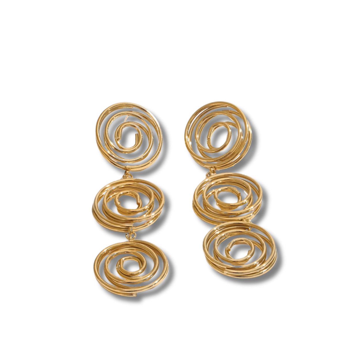 Twirl earrings