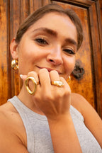 Poza earrings
