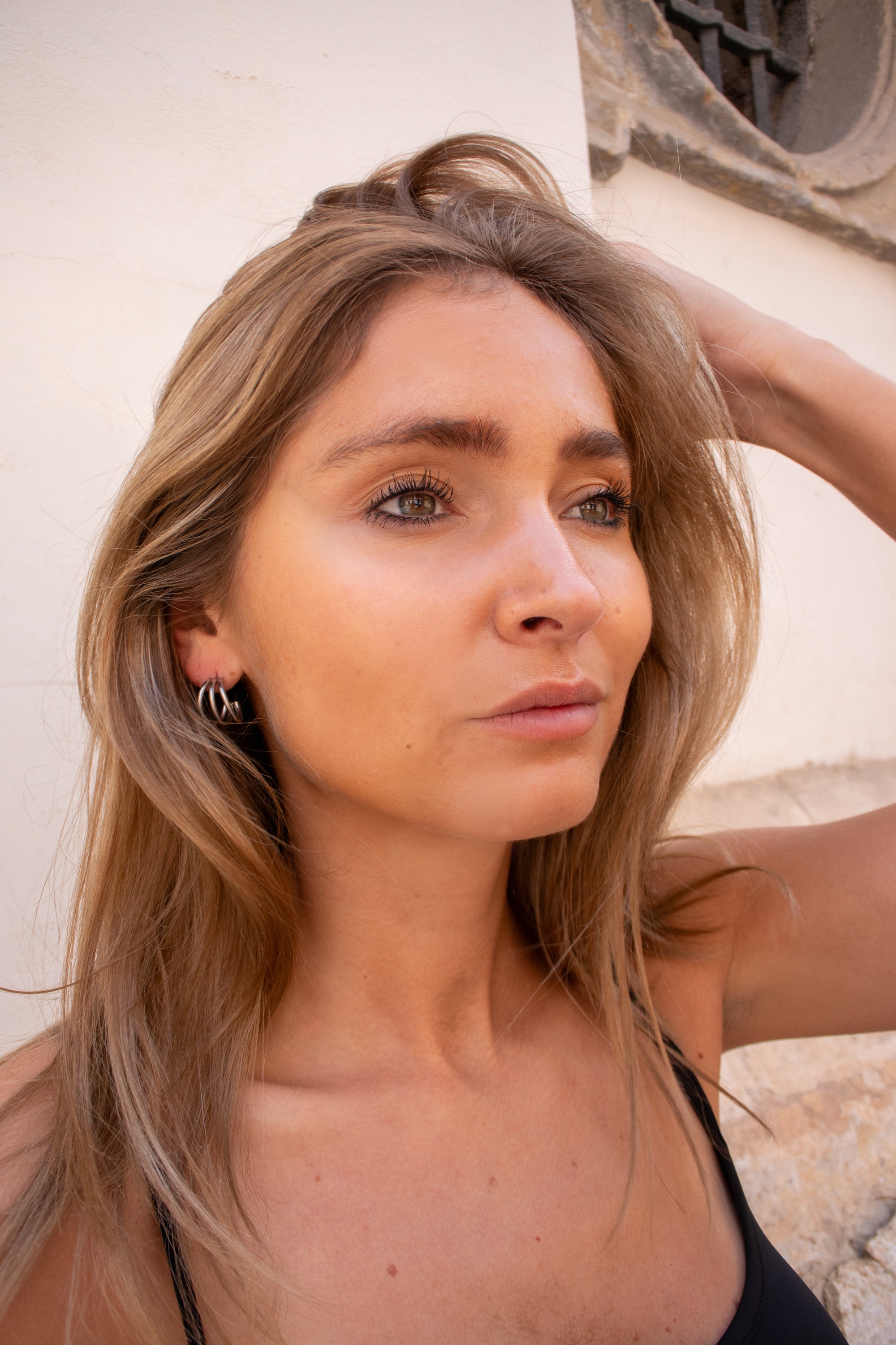 Threeway earrings