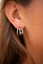 Threeway earrings