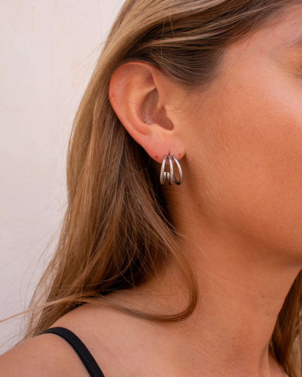 Threeway earrings