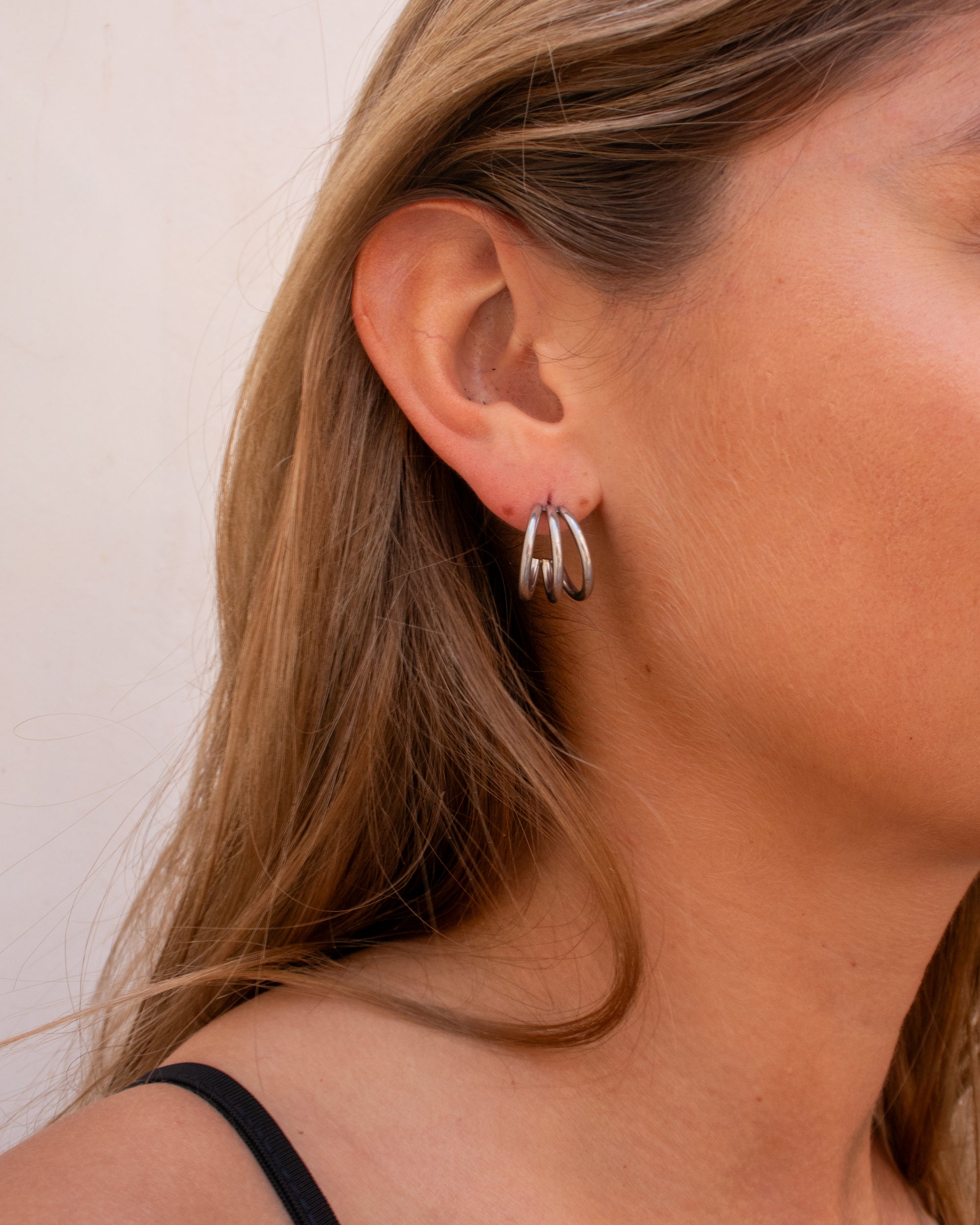 Threeway earrings