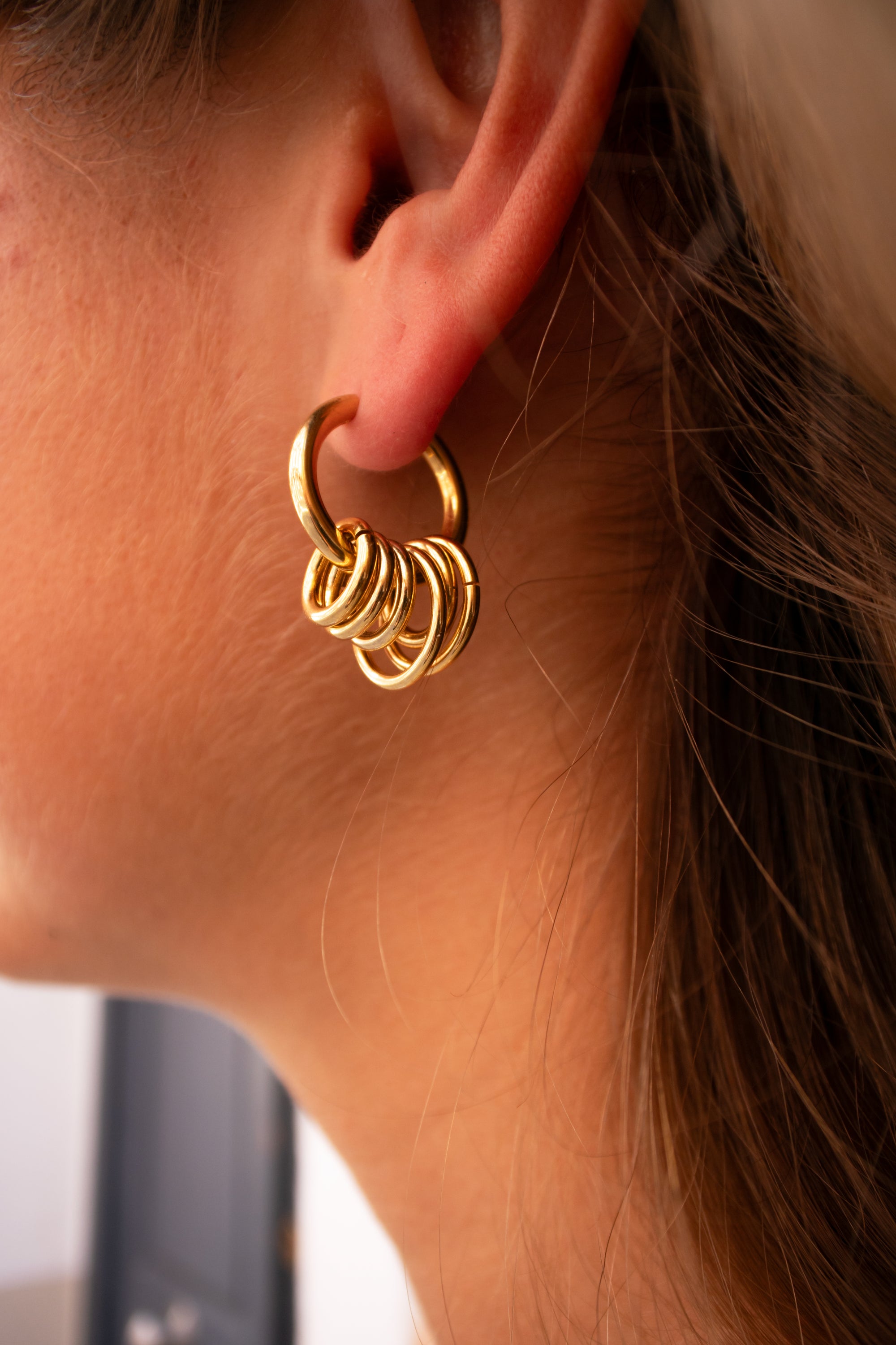 Another round earrings
