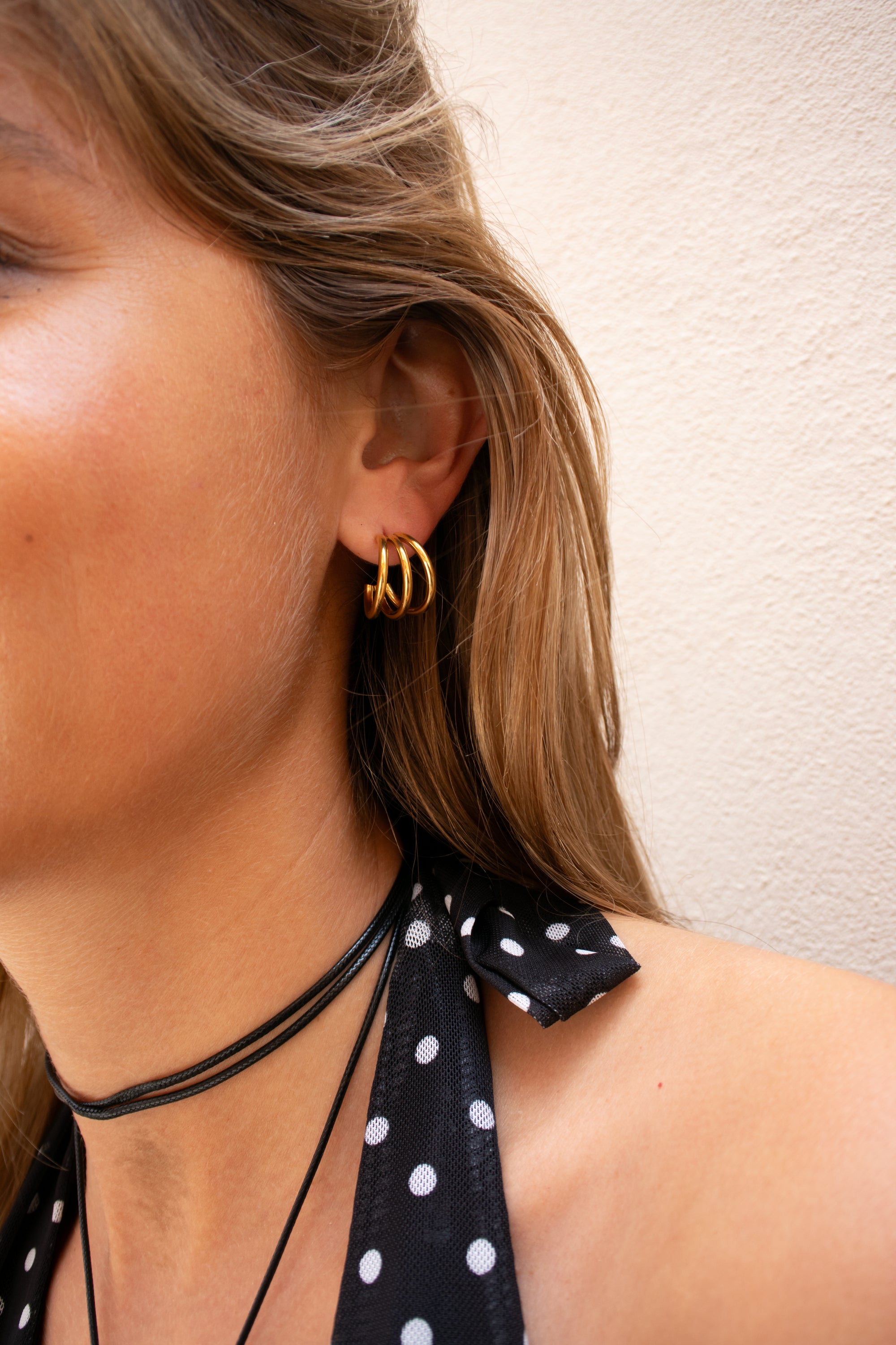 Threeway earrings