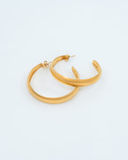 Boucles d'oreilles de gros cerceau