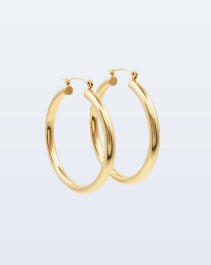 Hoop earrings