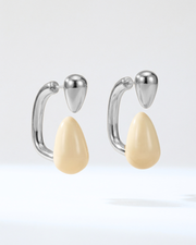 Dubbele druppel oorbellen