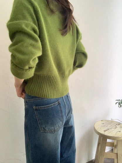 Wide dad jeans