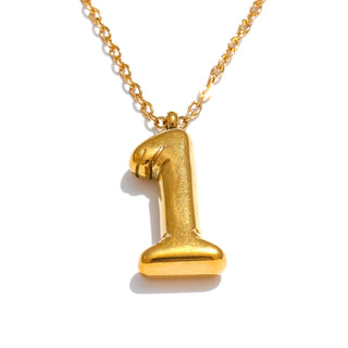 Number necklace - Opulaire