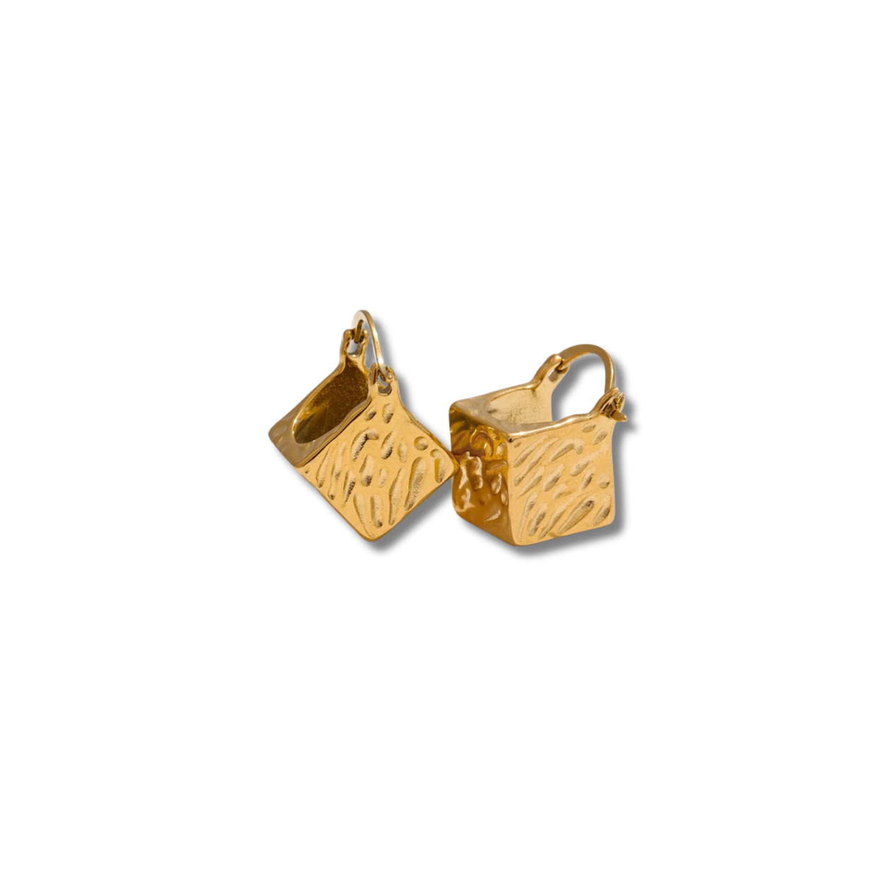 Block earrings - Opulaire