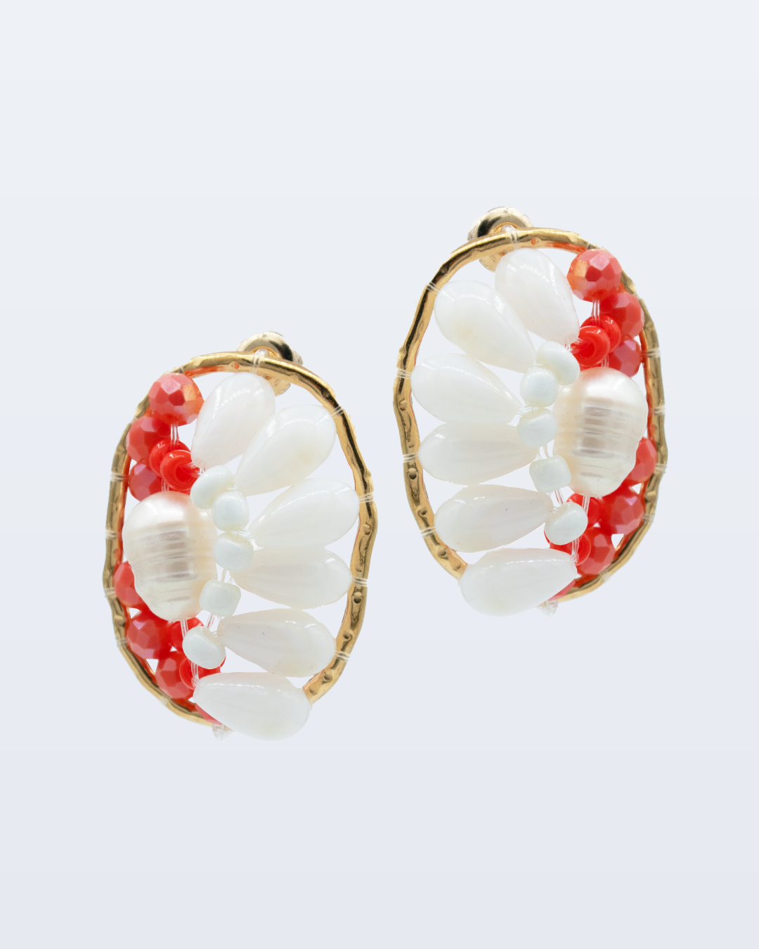 Violet earrings