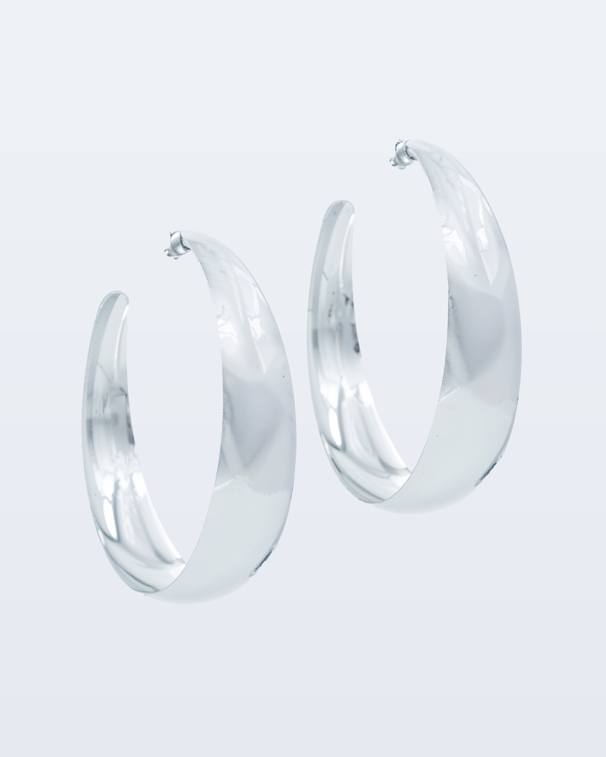 Big hoop earrings