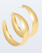 Big hoop earrings