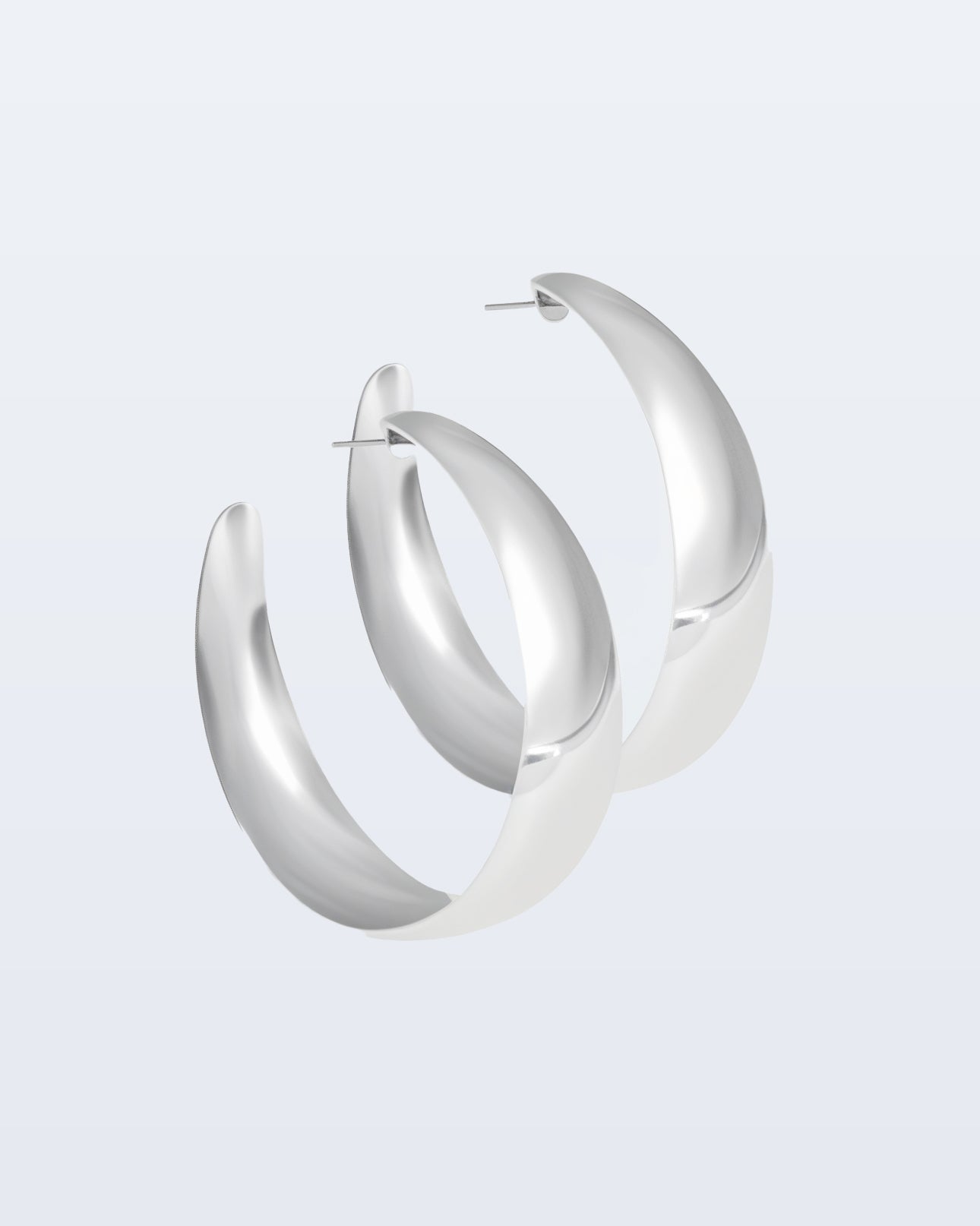 Big hoop earrings