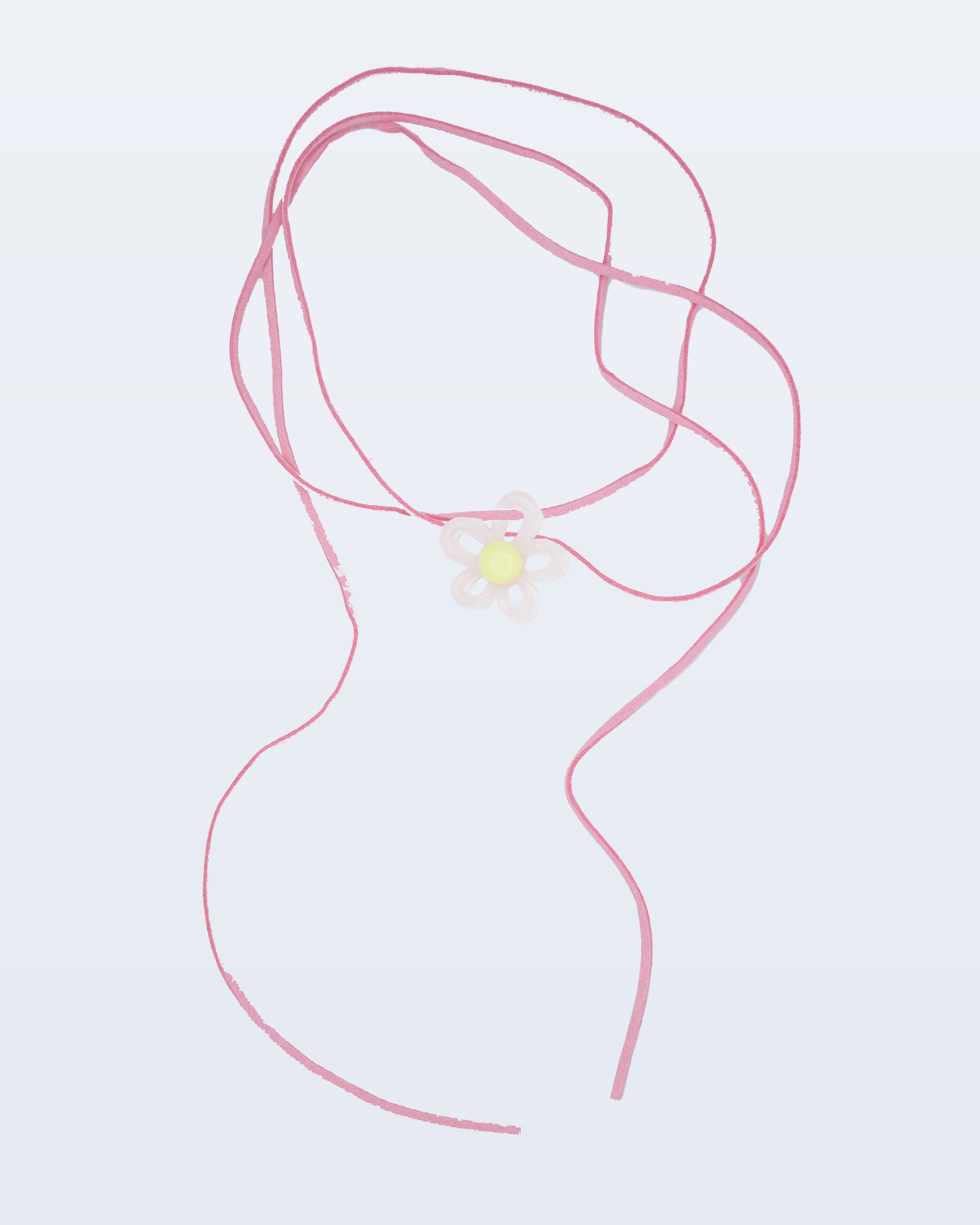 Bloom rope necklace