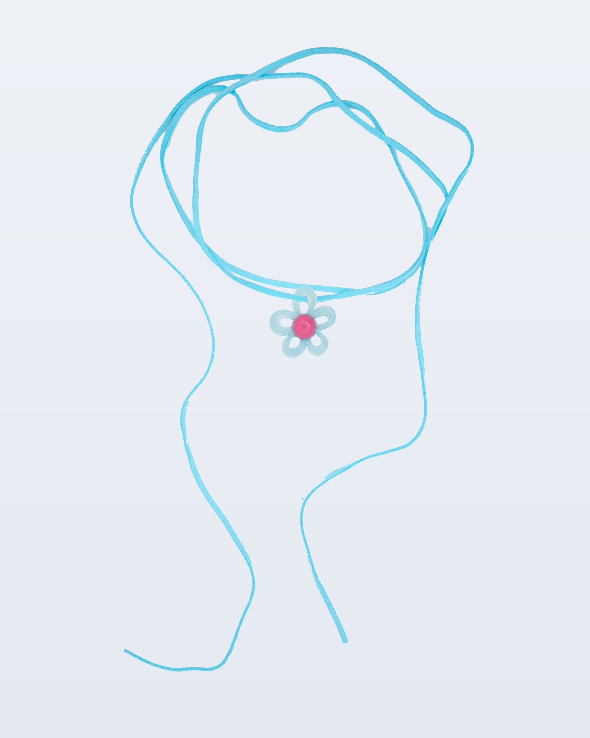 Bloom rope necklace
