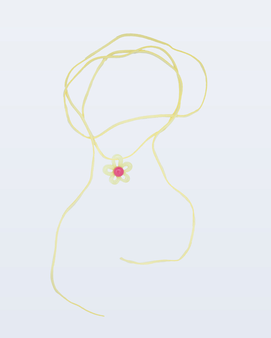 Bloom rope necklace