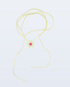 Bloom rope necklace