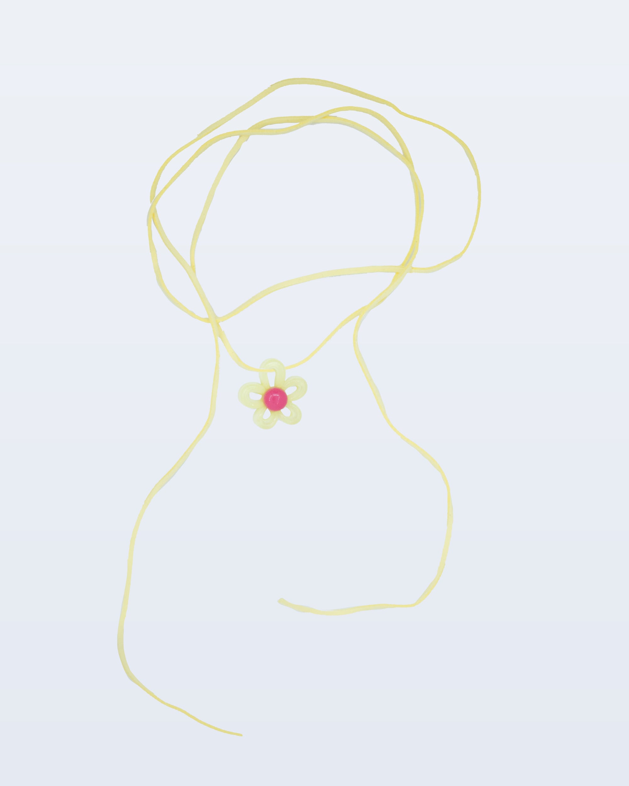 Bloom rope necklace