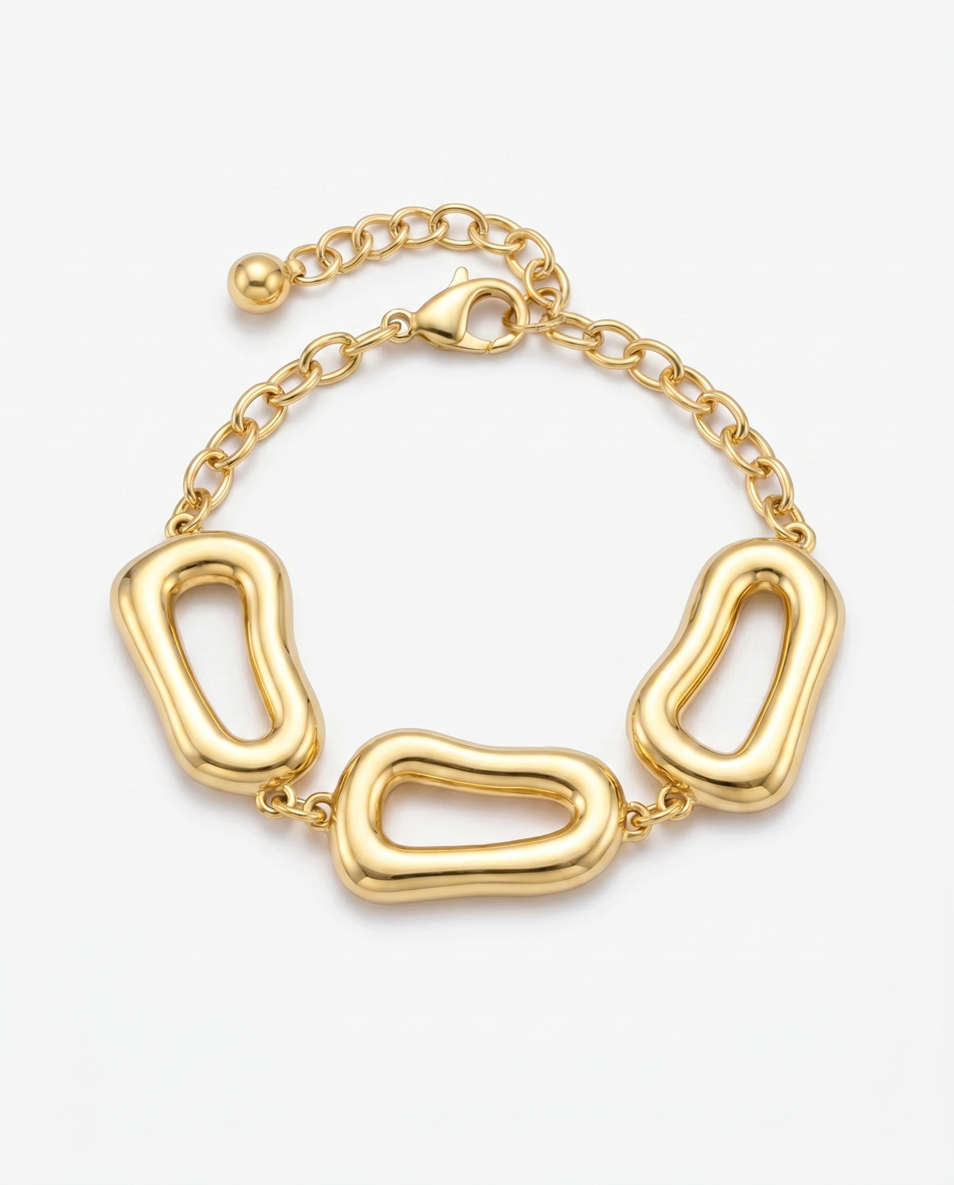 Big chain armband