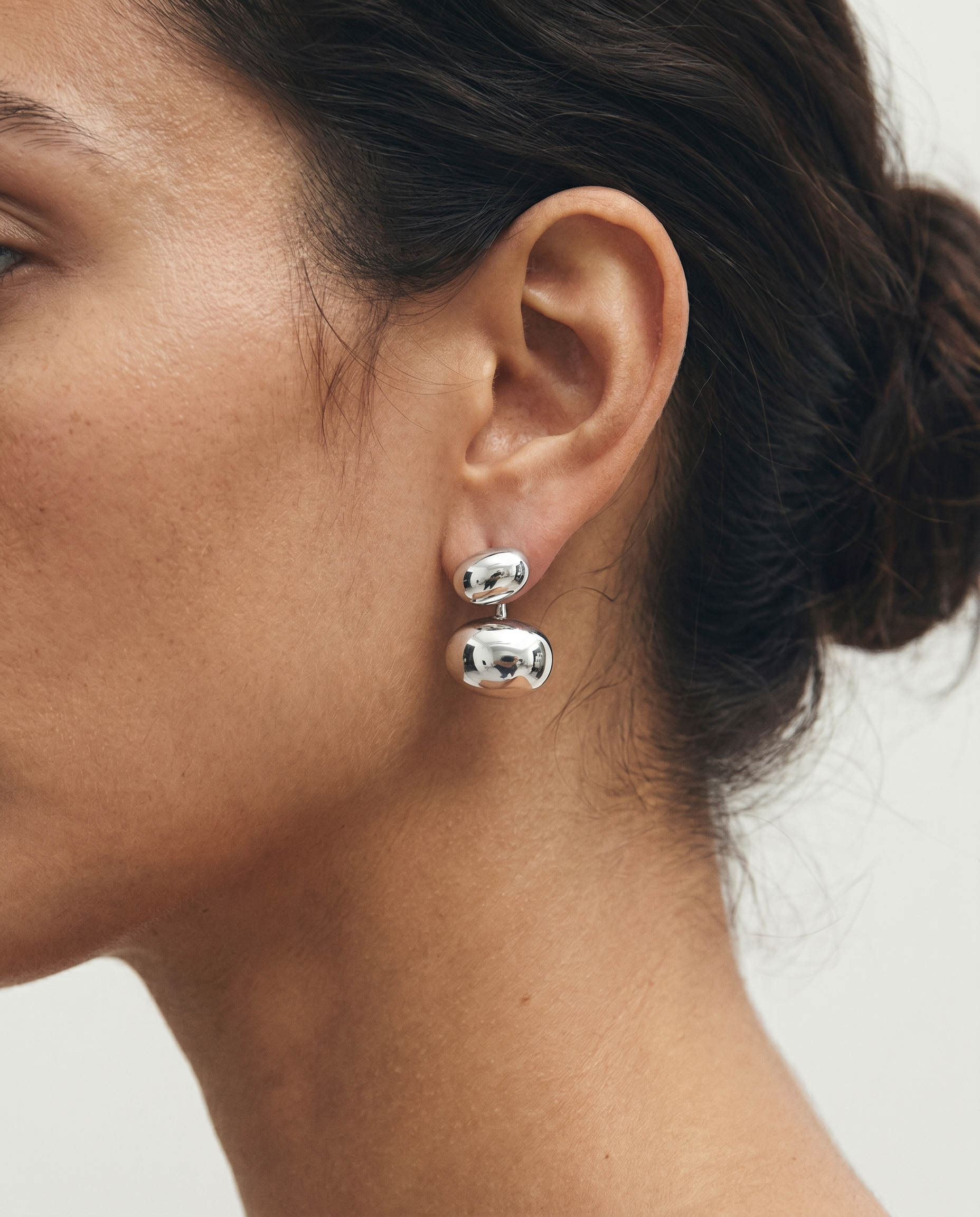 Amber earrings