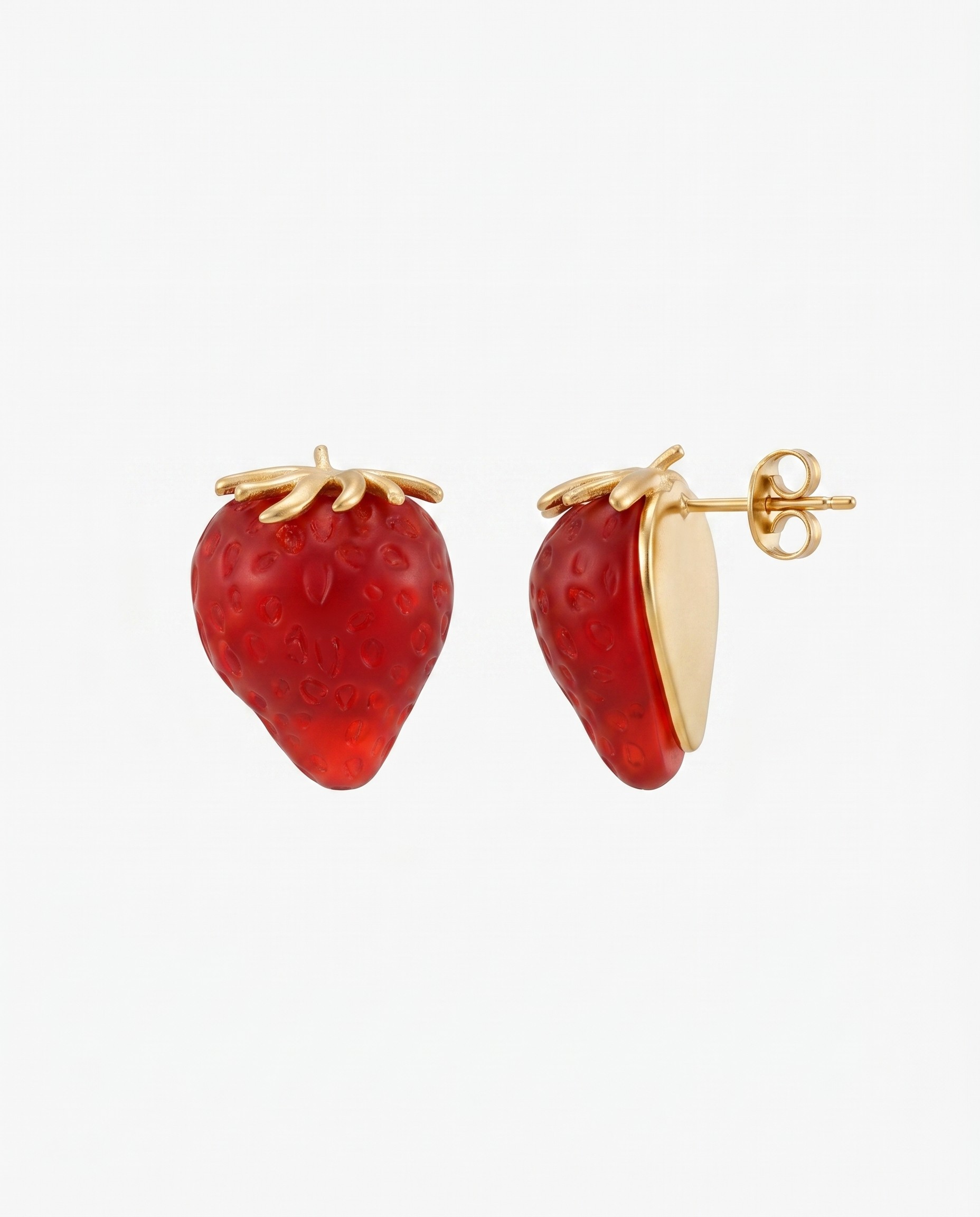 Strawberry earrings