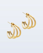 Threeway earrings